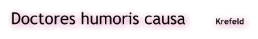 Doctores humoris causa   Krefeld